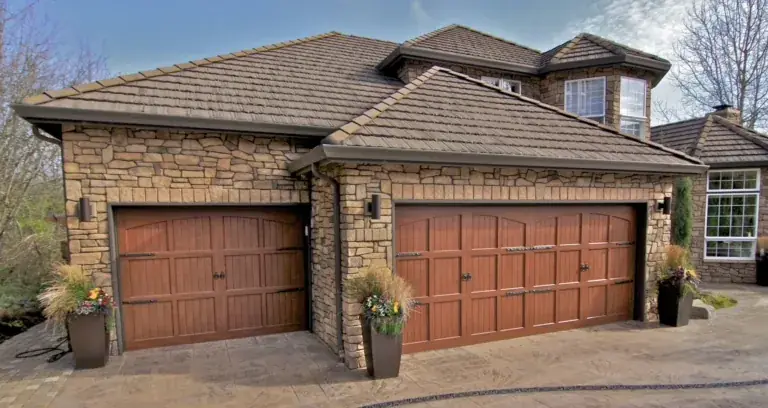 Garage Door Panel Replacement with a Finish That Matches